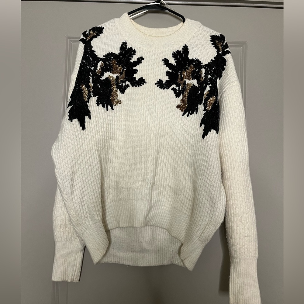 H&M Sequin Sweater